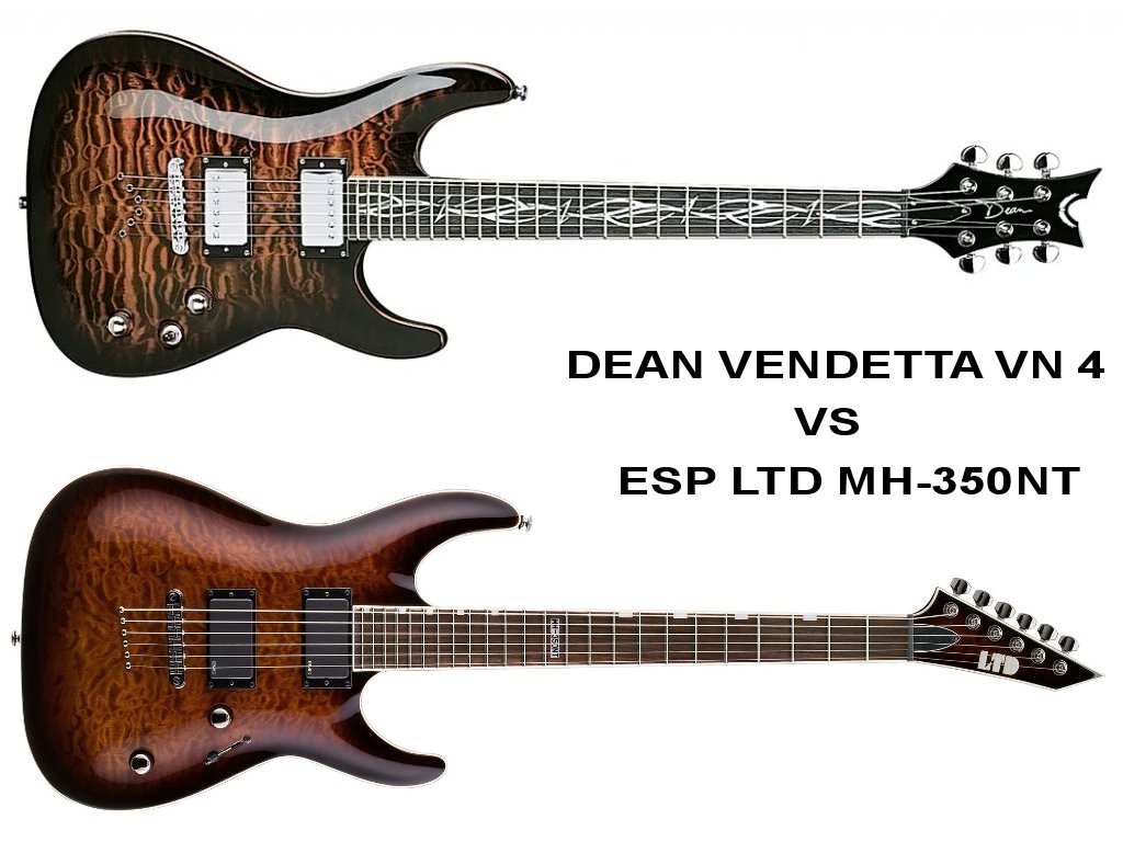 ESP LTD MH-350NT vs DEAN VENDETTA VN 4