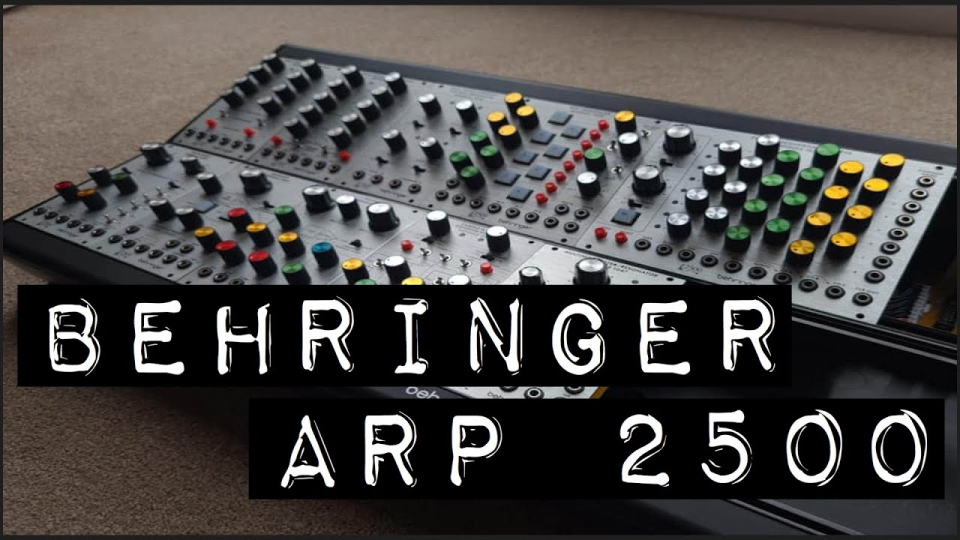 ARP 2500 - новая линейка eurorack-модулей от Behringer