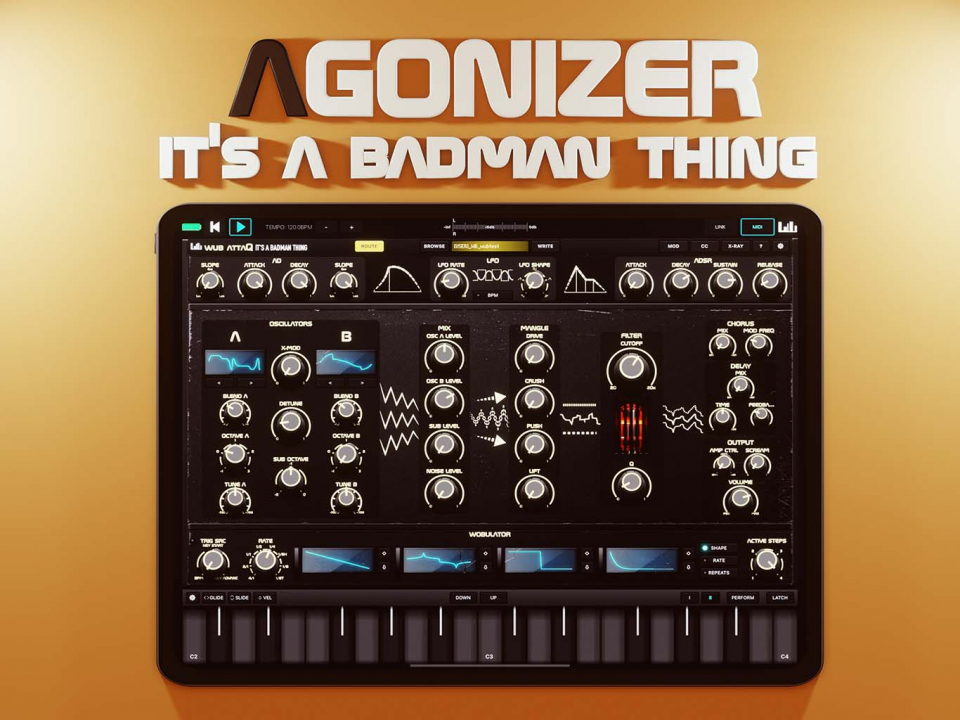 Agonizer - бас-синтезатор для iPad
