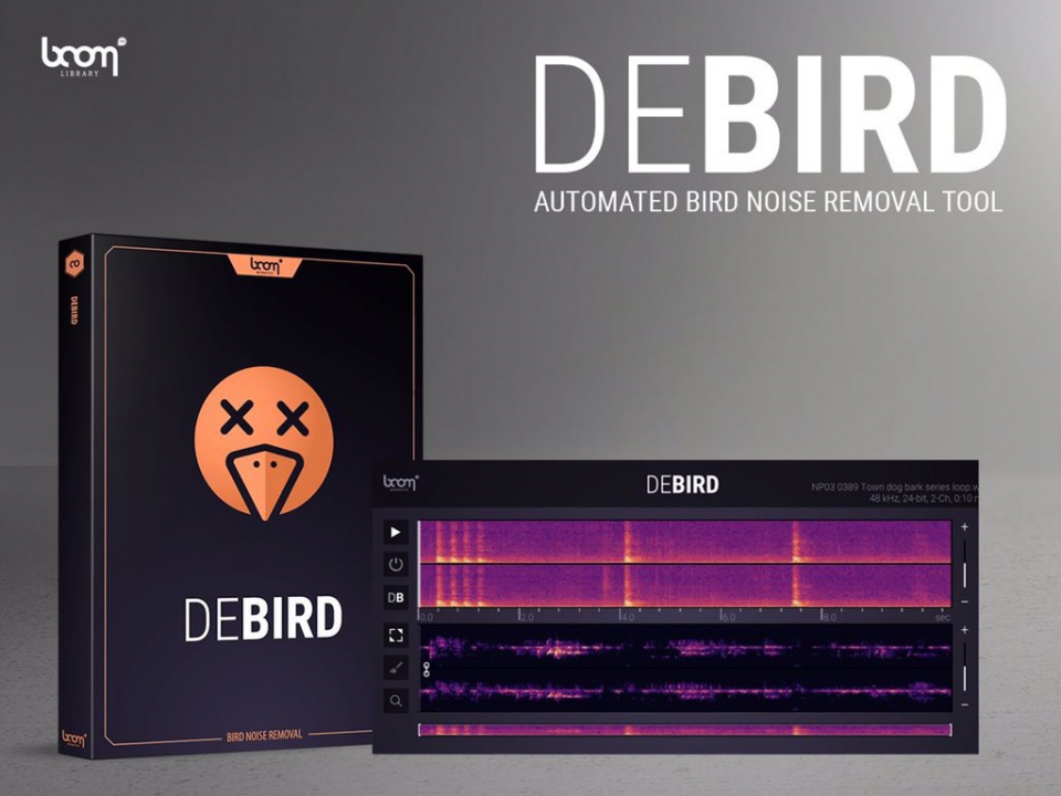 Boom Debird - плагин для удаления птиц из аудиозаписей!